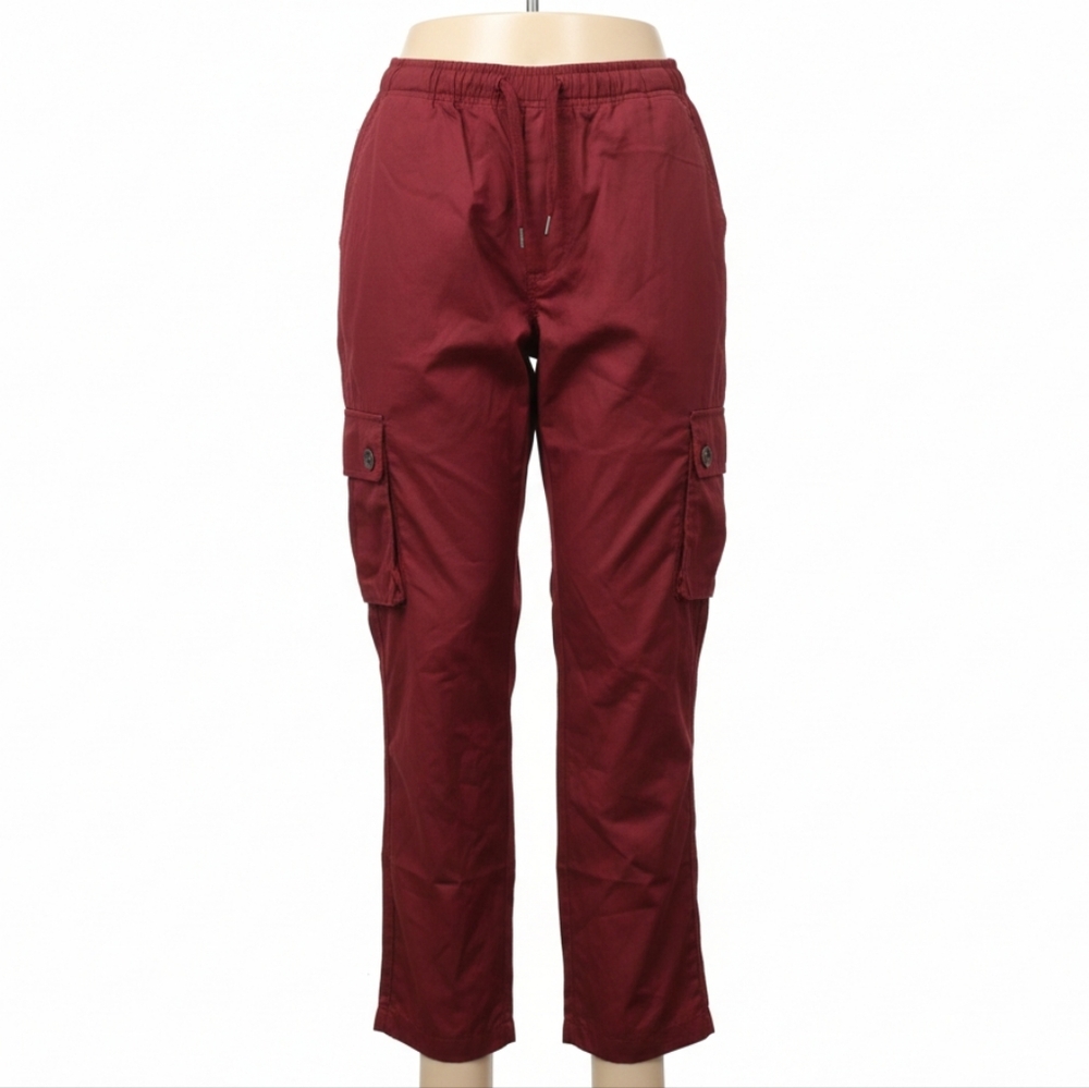 Woman's Red Cargo Pants
